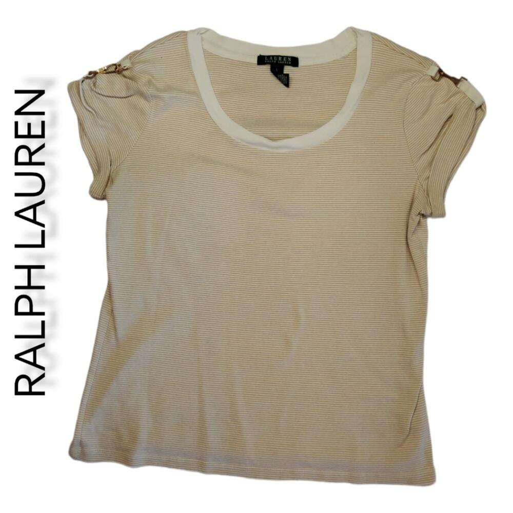 RALPH LAUREN TOP SIZE L *HAS FLAWS*